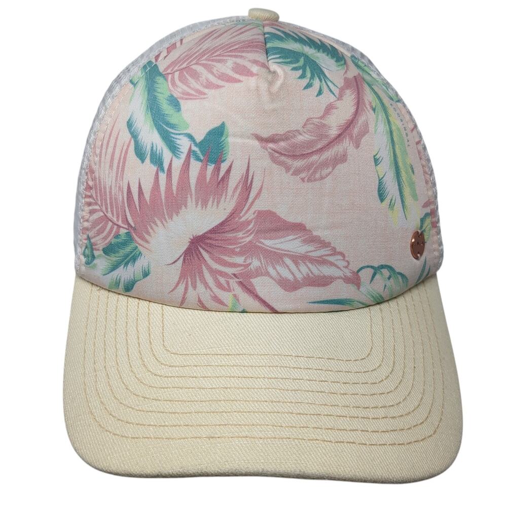 Kooringal Snapback Trucker Hat Multicolor One Size Adjustable Hawaiian Print